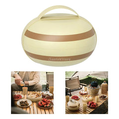 Camping Dinnerware Set Compact Portable Cups and Bowls Set Handle Camping Dishes Set for Outdoor Fishing Picnic Adults