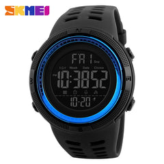 SKMEI Brand Men Sports Watches Fashion Chronos Countdown Waterproof LED Digital Watch Man Military Wrist Watch Relogio Masculino