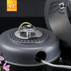 Bulin Q1 - The Ultimate Outdoor Stove with Alcohol and Gas Burner with Cookware Set for Hiking, Camping and Picnic